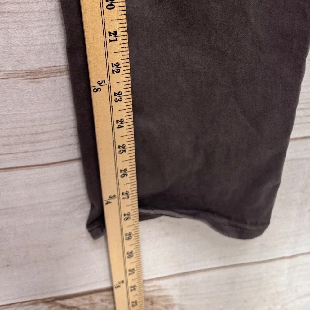 Lucky Brand 121 Slim Straight Mens Gray Pants 32x30 Charcoal Trousers